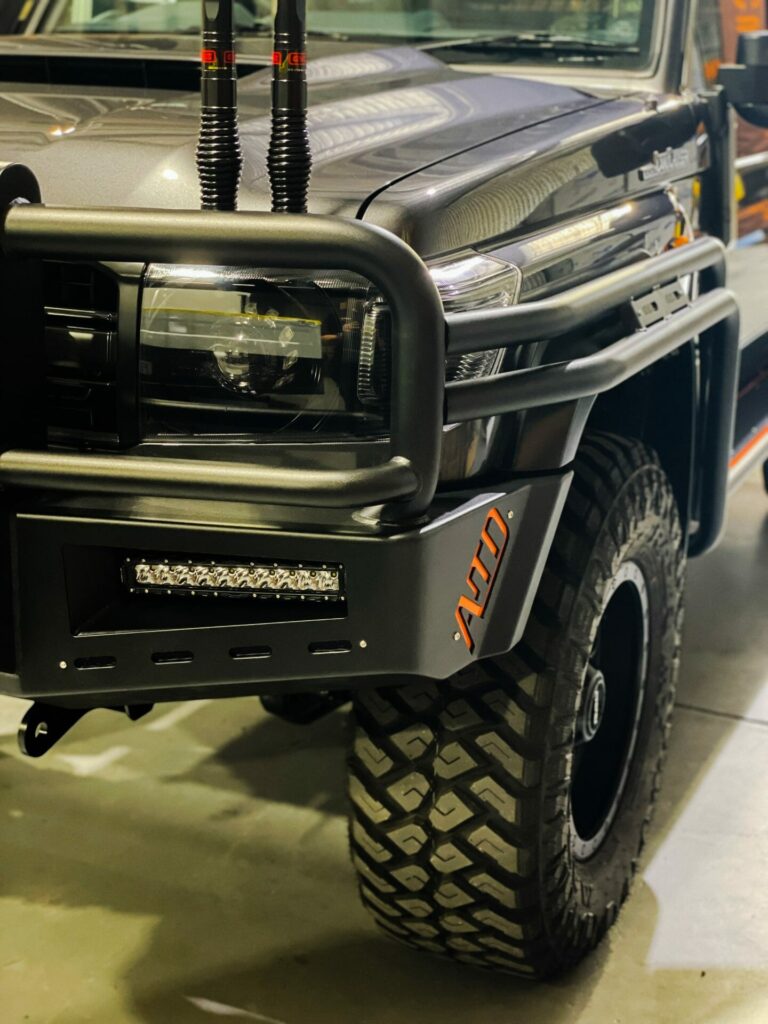 ATD bullbar and side rail