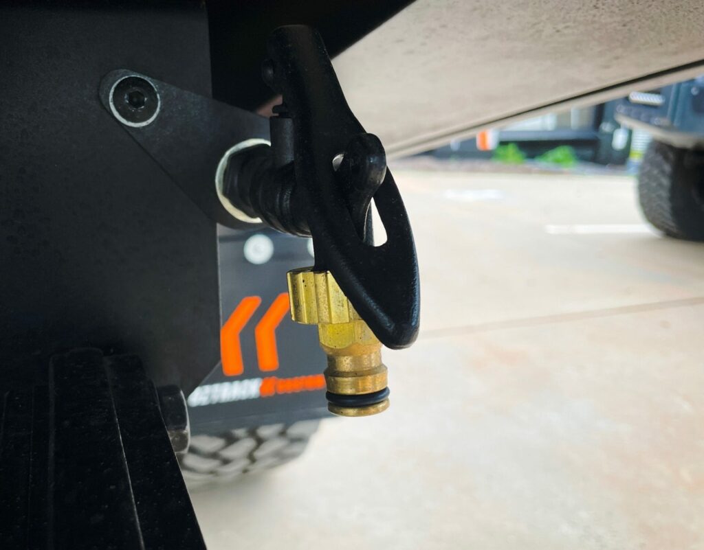 Water tank tap