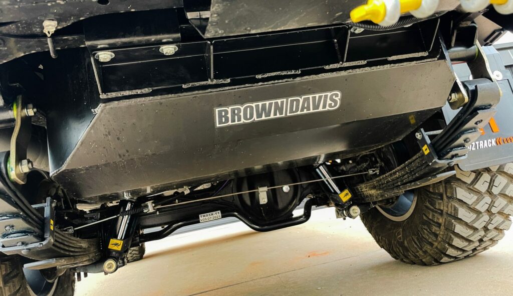 Brown Davis long range fuel tank