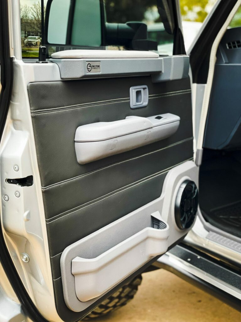 Proseat conversion: Door cards re-trimmed to match the seats